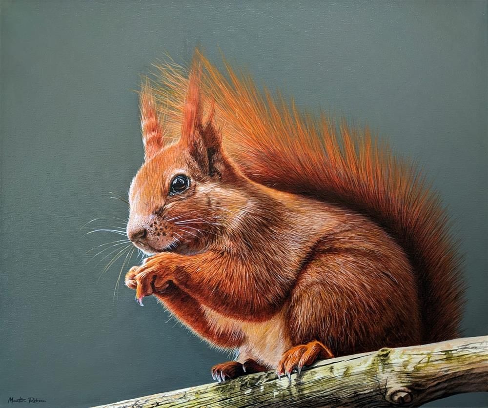 Martin Robson - 'Amber' - Framed Original Art