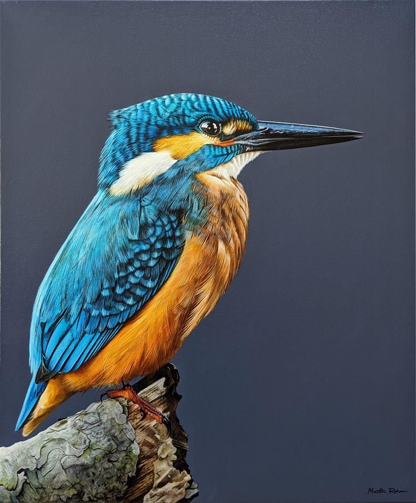 Martin Robson - 'King Of The River' - Framed Original Art