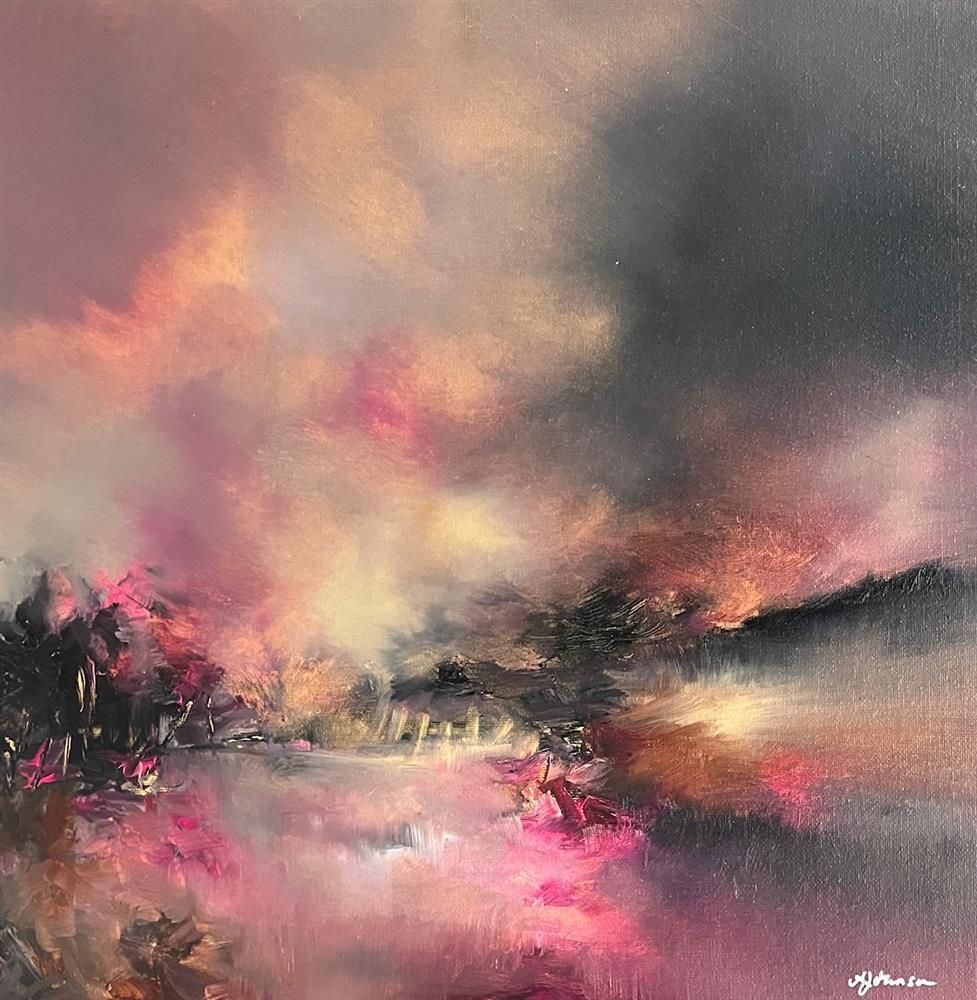 Alison Johnson - 'Embrace' - Framed Original Artwork