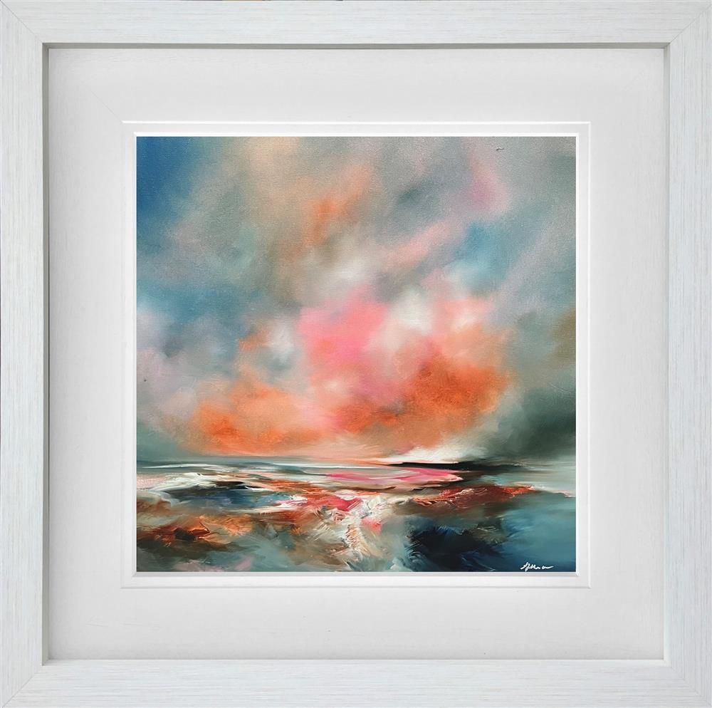 Alison Johnson - 'Sea Tranquility' - Framed Original Artwork