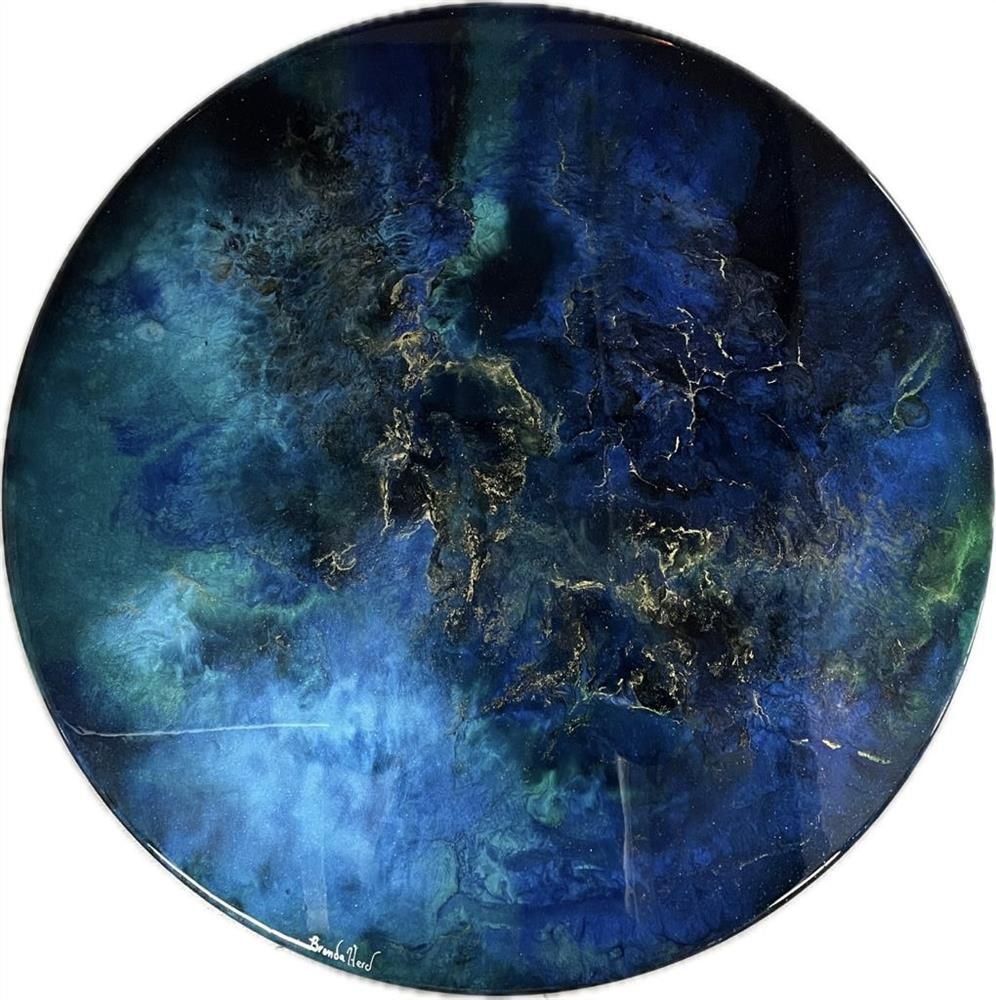 Brenda Herd - 'Midnight Galaxy' -  Original 3D Wall Sculpture