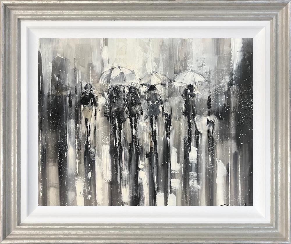 Ewa Czarniecka - 'Streets Of London' - Framed Original Art