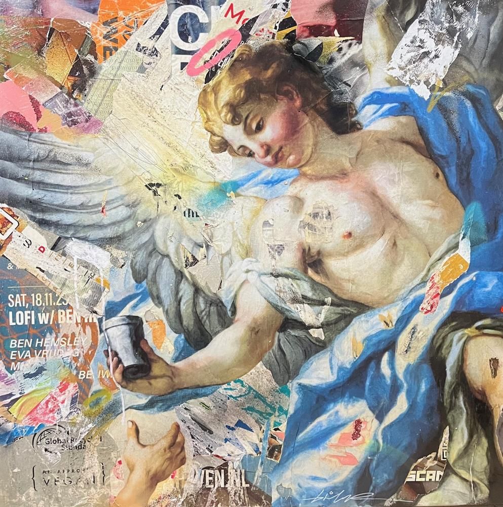 Michiel Folkers - 'Pass Me My Cup'  - Framed Original Artwork