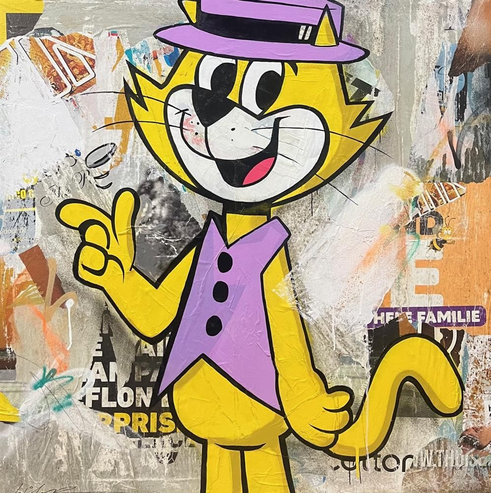 Michiel Folkers - 'Heads Or Tails'  - Framed Original Artwork