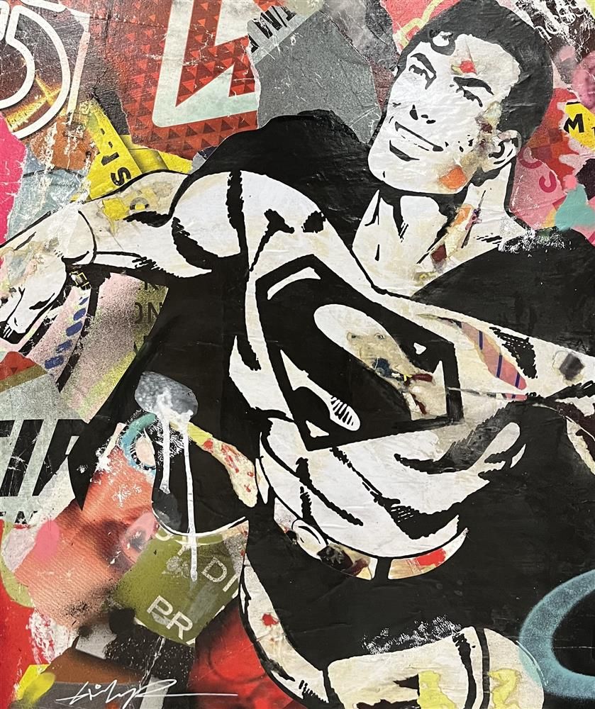 Michiel Folkers - 'Flying In Justice'  - Framed Original Artwork