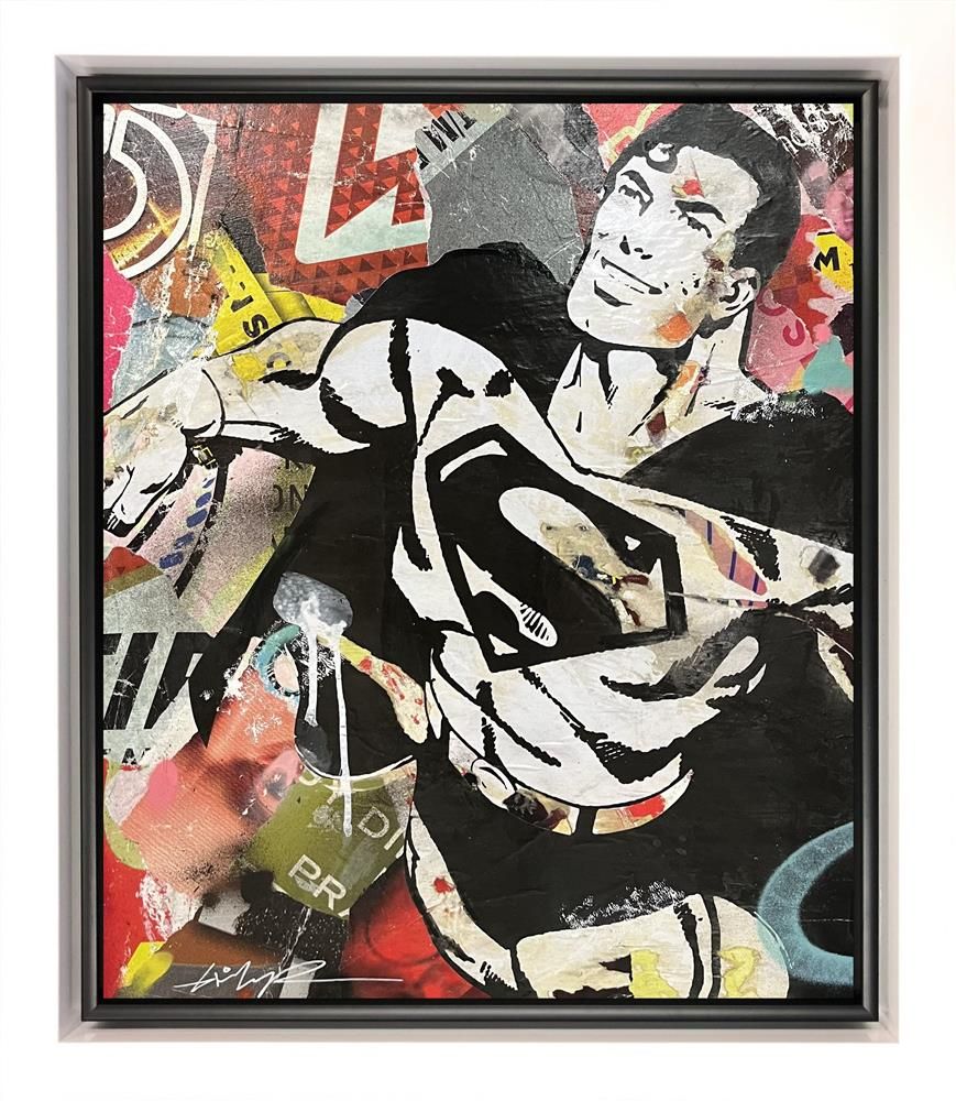 Michiel Folkers - 'Flying In Justice'  - Framed Original Artwork