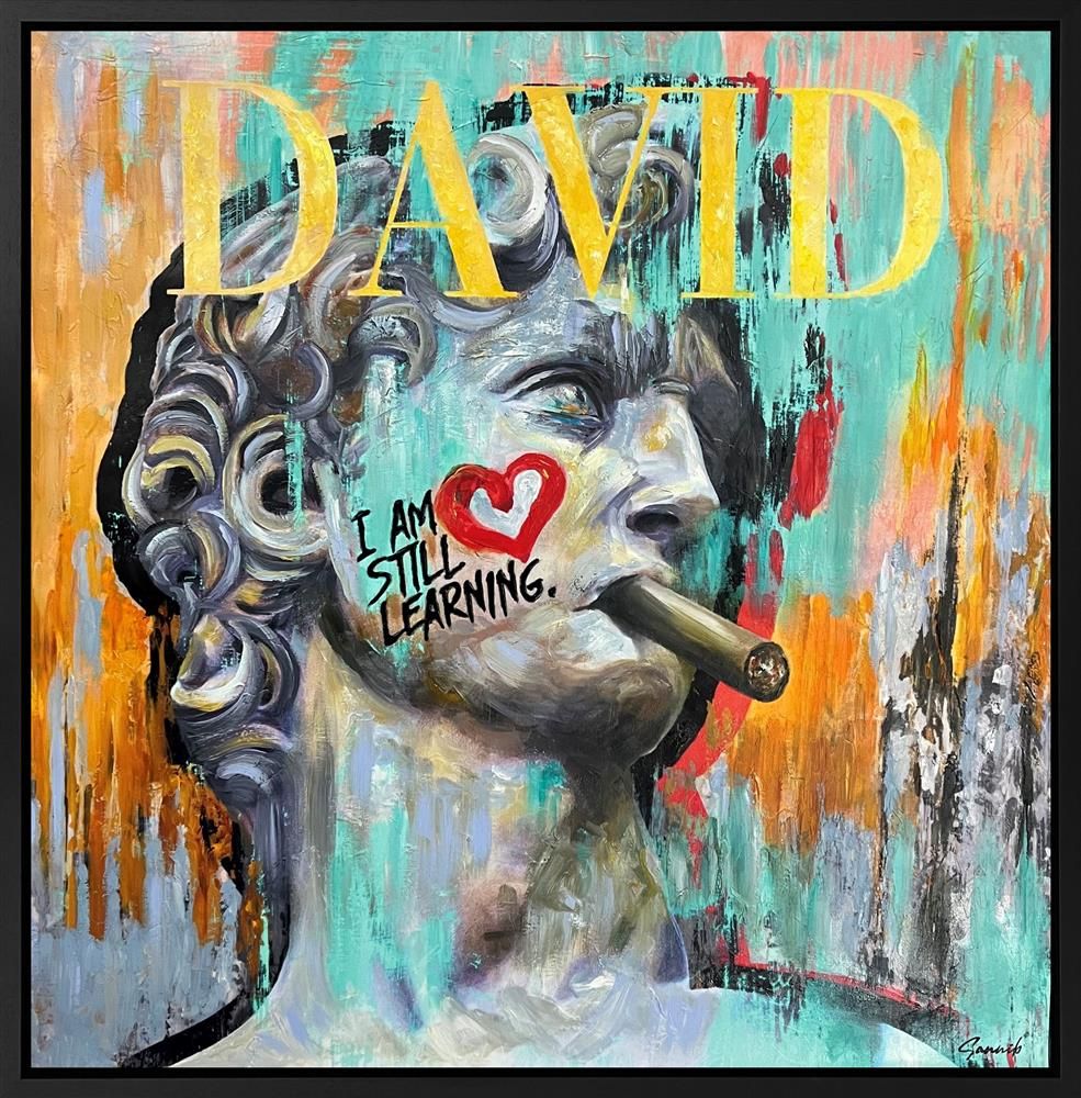 Sannib - 'David' - Framed Original Art