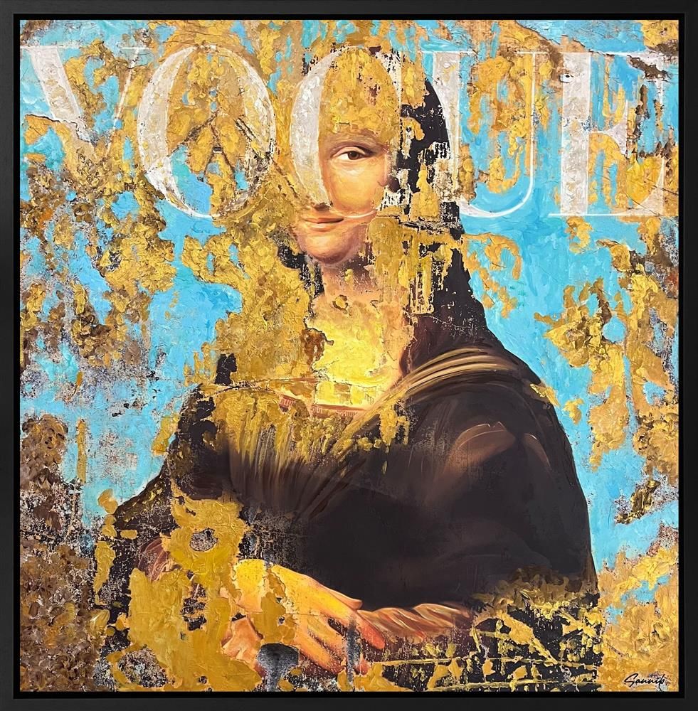 Sannib - 'The Cover Of Vogue' - Framed Original Art