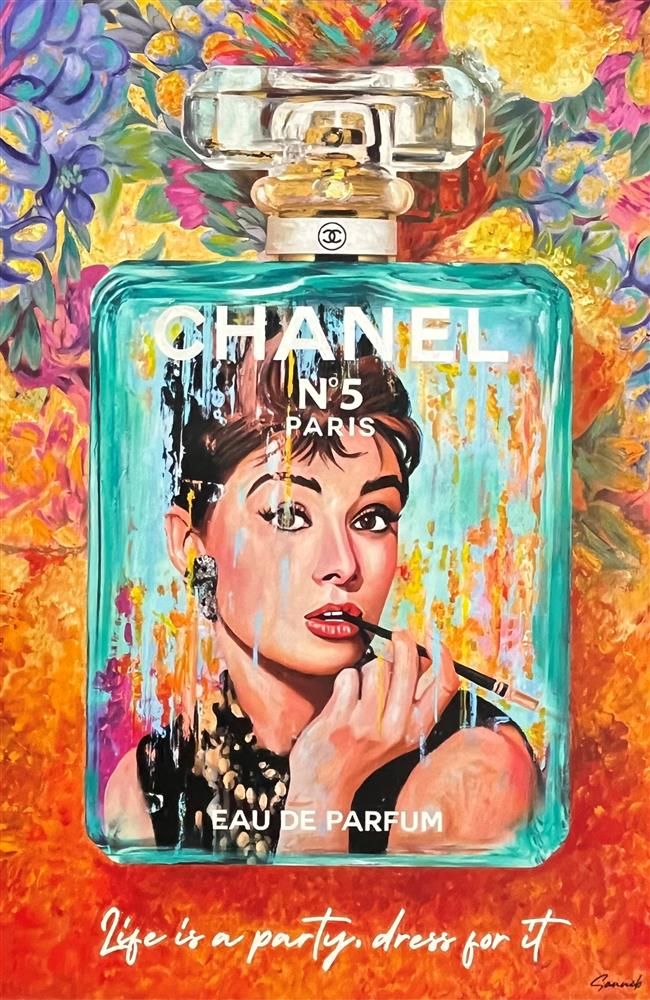 Sannib - 'Life Is A Party' - Framed Original Art