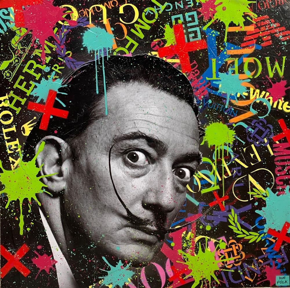 Hue Folk - 'Salvador' - Framed Original Art