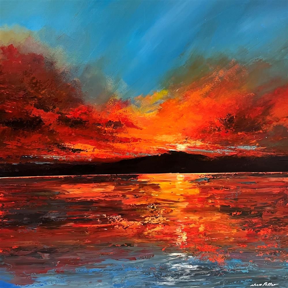 Nick Potter - 'A Glorious Sunrise' - Framed Original Art