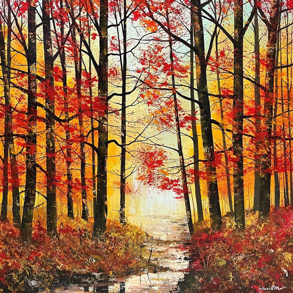 Nick Potter - 'Texture Of Autumn' - Framed Original Art