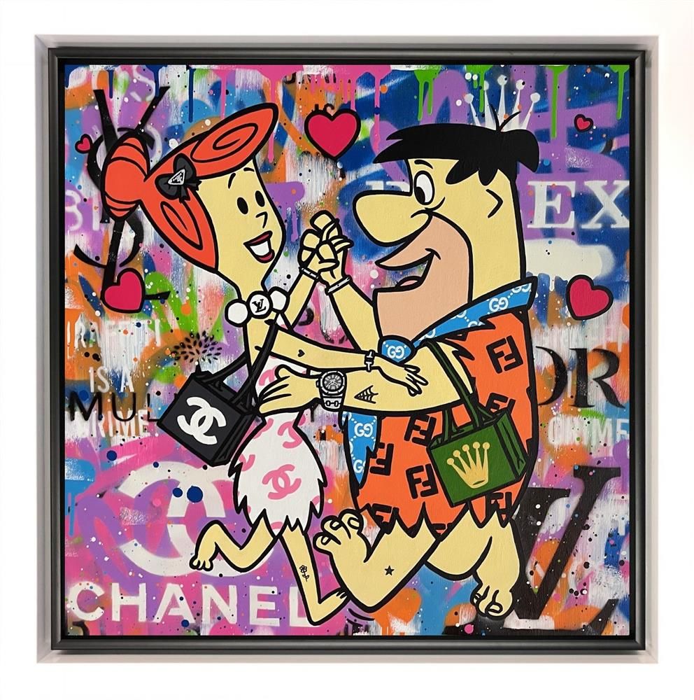 Emily Crook - 'Dance With Me' - Framed Original Art