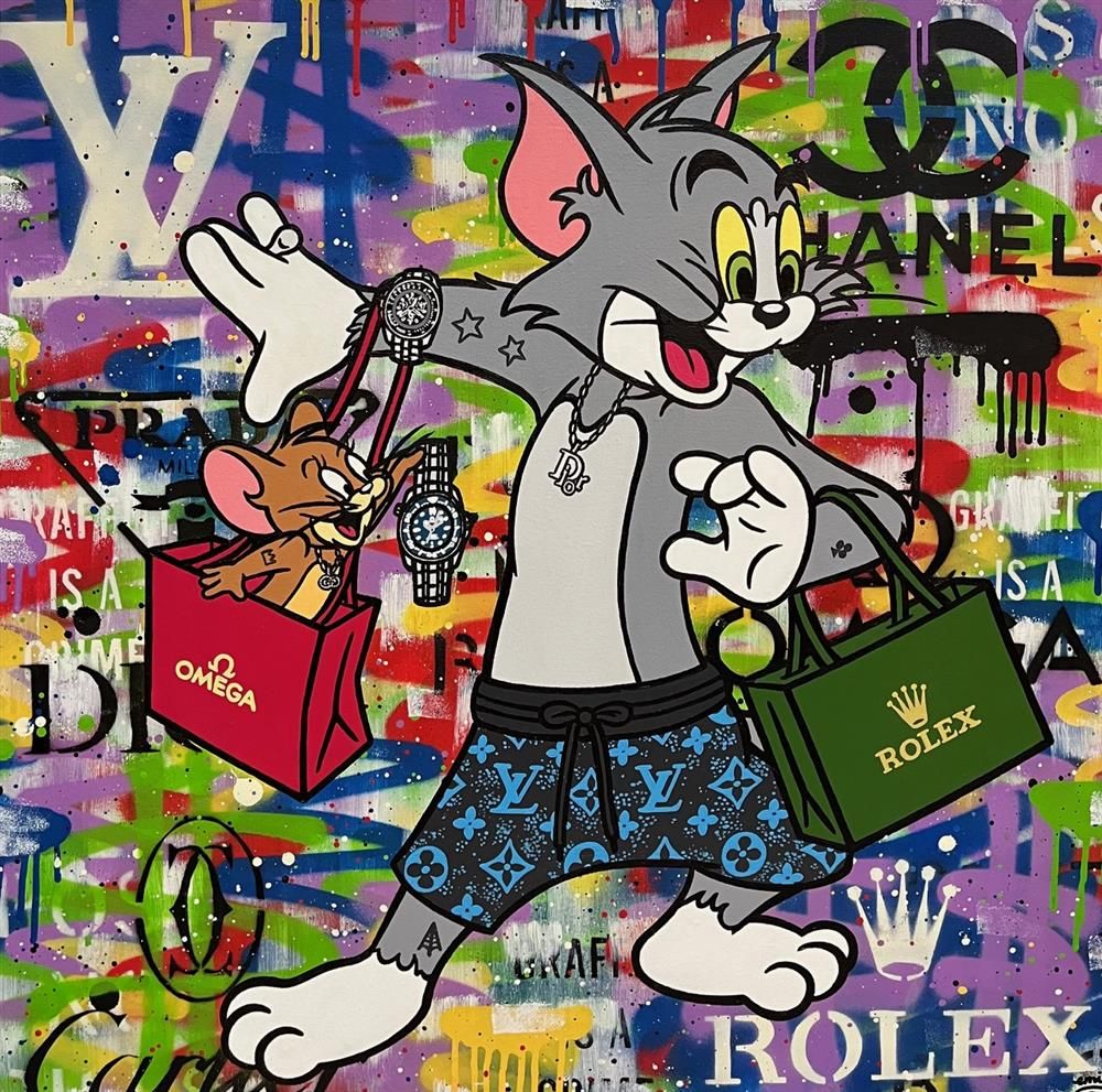 Emily Crook - 'Best Friends Really' - Framed Original Art