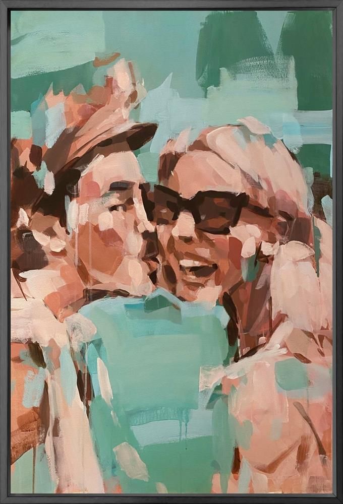 Tom Searles - 'Love Is A Roller Coaster' - Framed Original Artwork