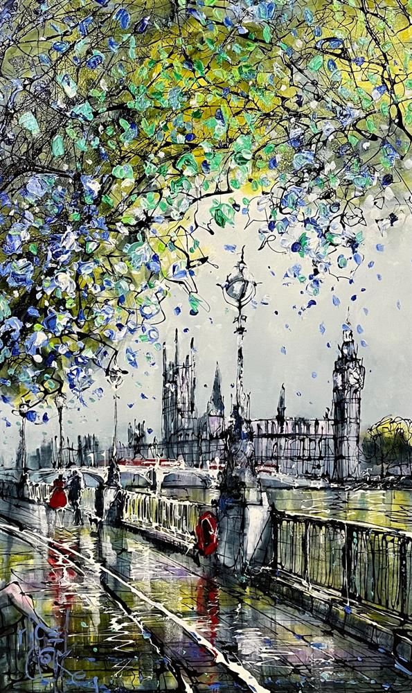 Nigel Cooke - 'Our City'  - Framed Original Artwork