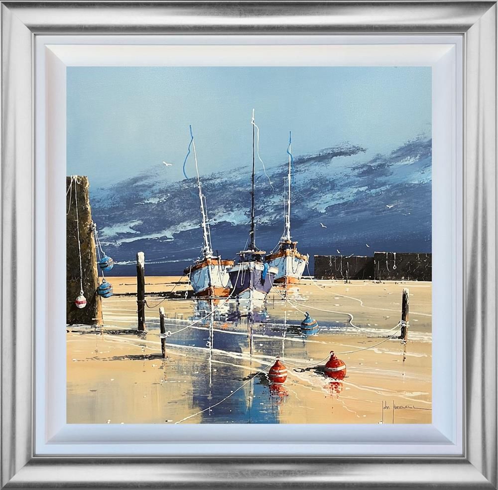 John Horsewell - 'Ocean Blues' - Framed Original Artwork