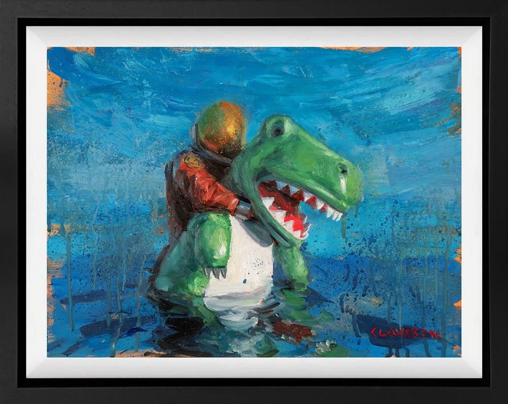 Andreas Claussen - 'Learn From The Disaster Of Others' - Framed Original Art