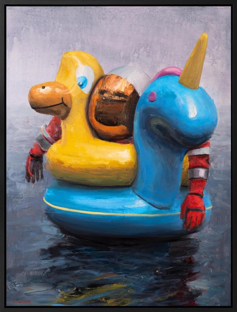 Andreas Claussen - 'Too Prepared' - Framed Original Art