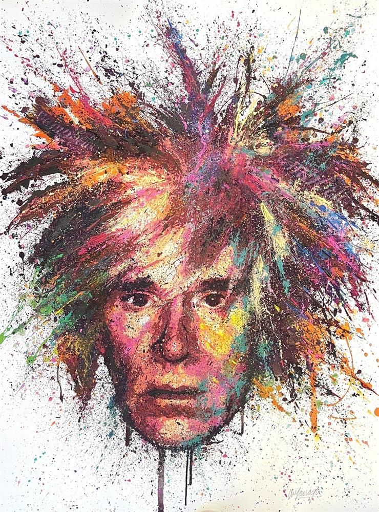 Daniel Mernagh - 'Warhol' - Framed Original Artwork