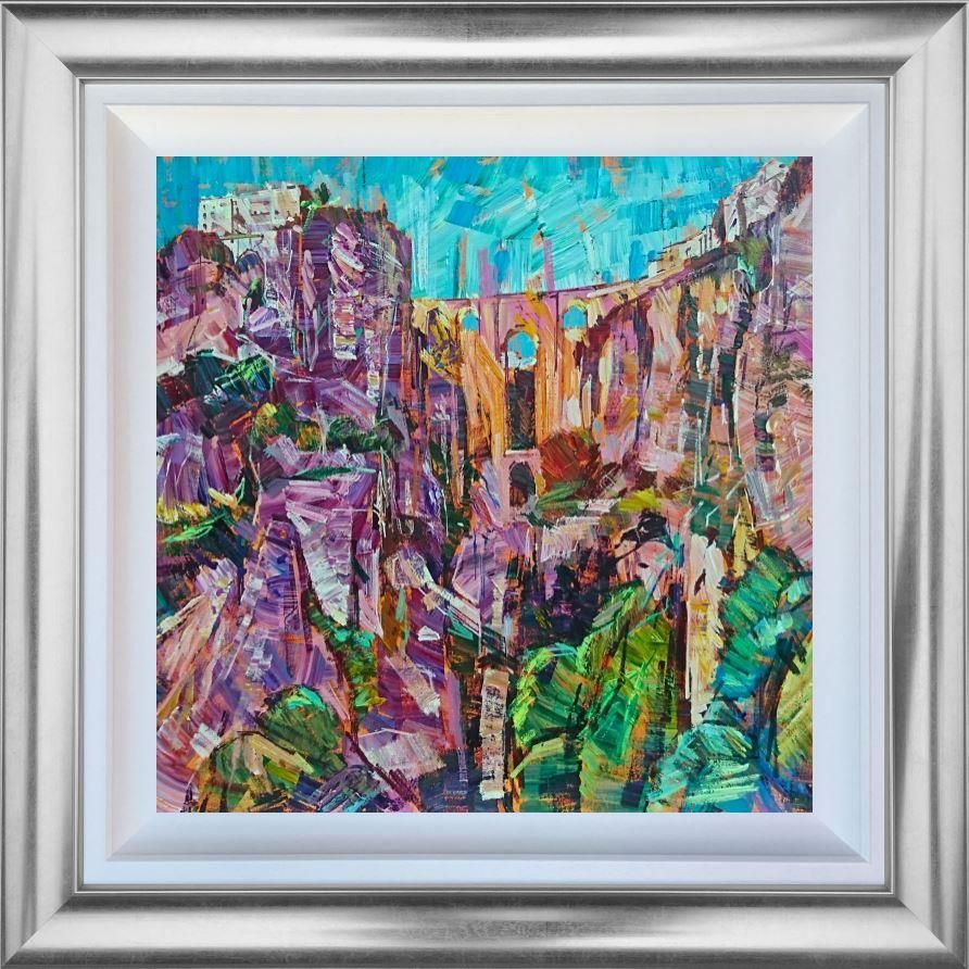 Colin Brown - 'El Tajo de Ronda Gorge' - Framed Original Art