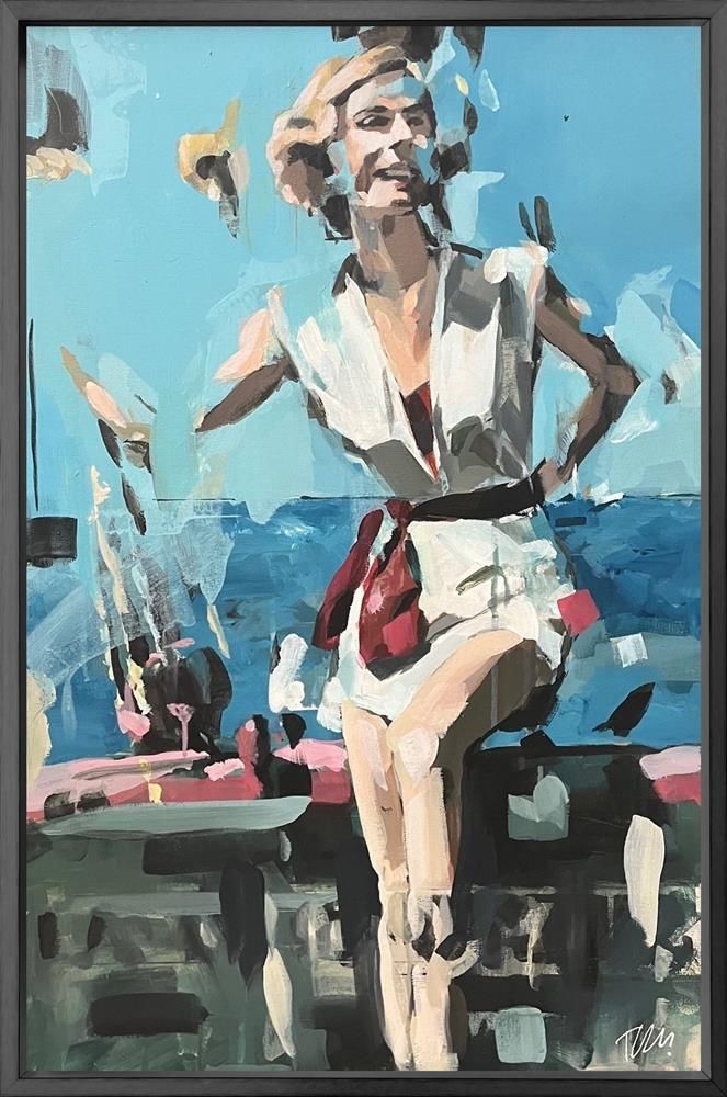 Tom Searles - 'Welcome' - Framed Original Artwork