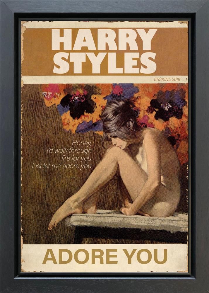 Linda Charles - 'Adore You' - Framed Original Artwork