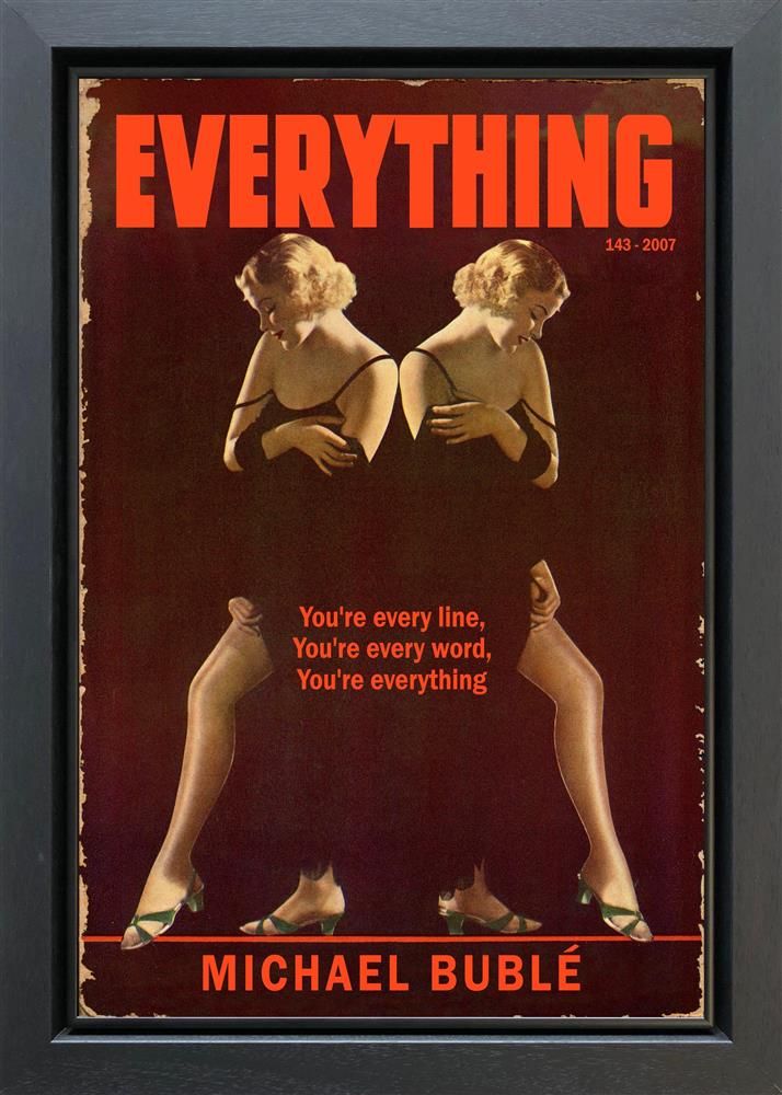 Linda Charles - 'Everything' - Framed Original Artwork