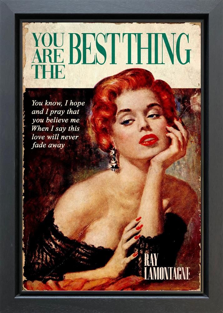 Linda Charles - 'You Are The Best Thing' - Framed Original Artwork
