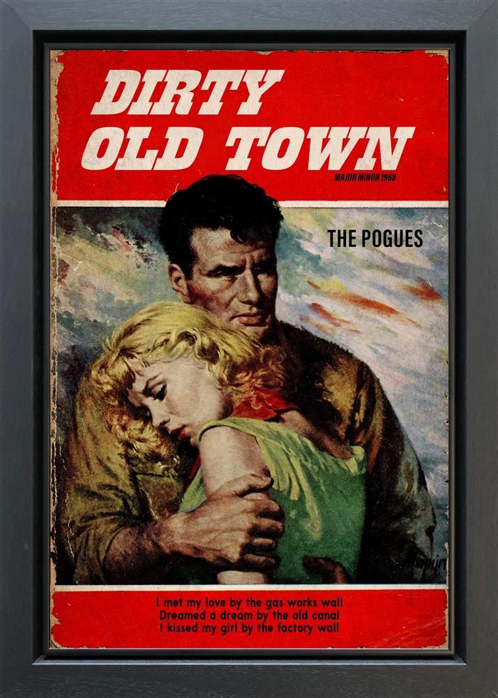 Linda Charles - 'Dirty Old Town' - Framed Original Artwork