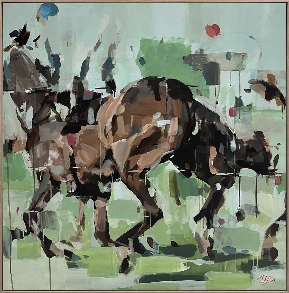 Tom Searles - 'Back Yourself' - Framed Original Artwork