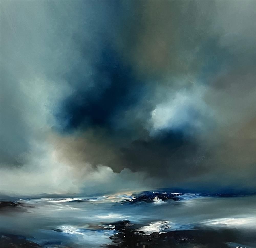 Alison Johnson - 'The Luckiest View' - Framed Original Artwork