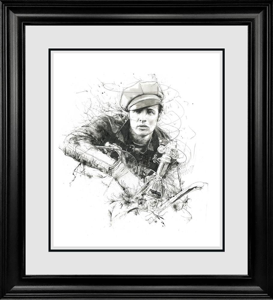 Scott Tetlow - 'Brando' - Framed Original Art