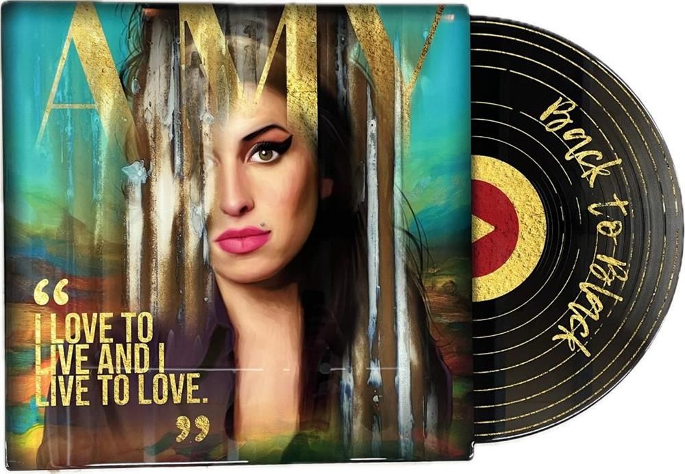 Sannib - 'Back To Black - Vinyl Collection' -  Original Art