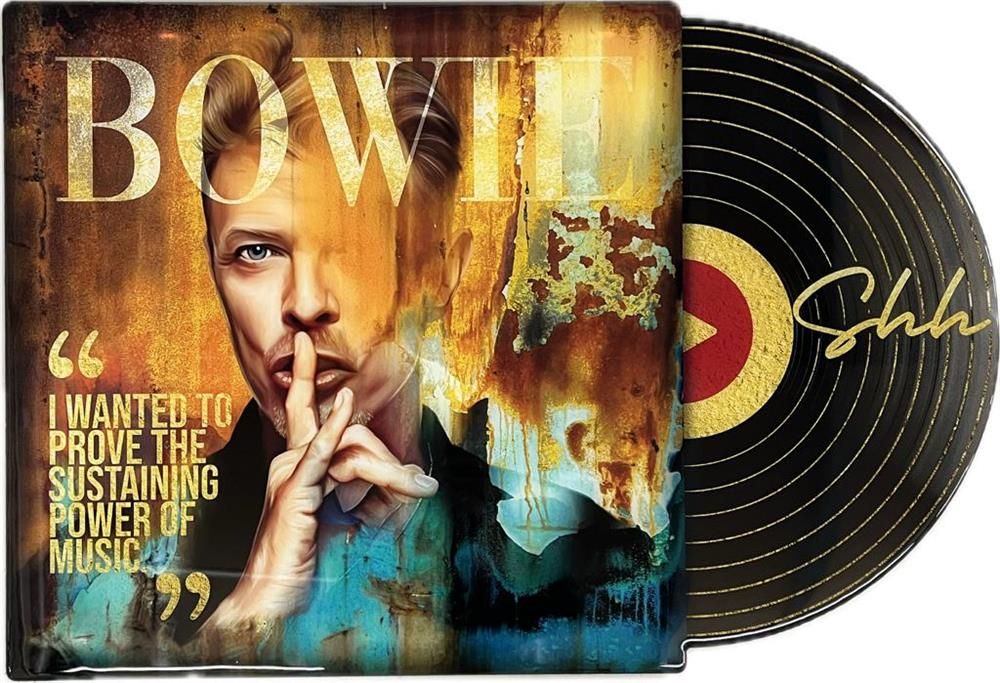 Sannib - 'Shh - Vinyl Collection' -  Original Art