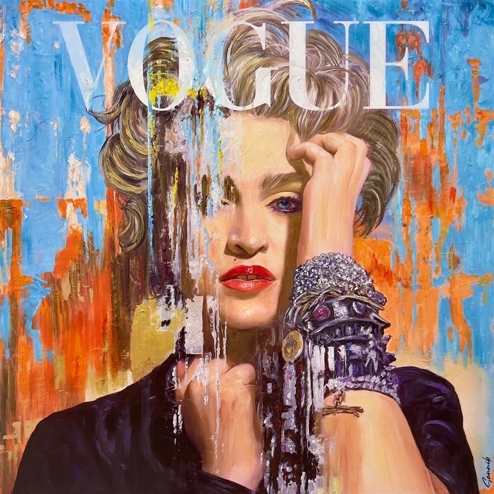 Sannib - 'Madonna' - Framed Original Art