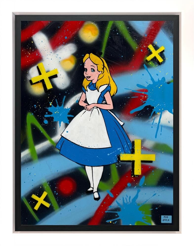 Hue Folk - 'Alice' - Framed Original Art
