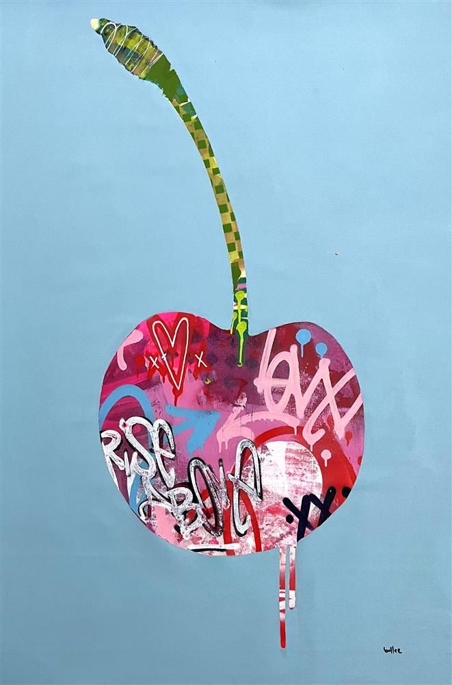 Bollee Patino - 'Cheeky' - Framed Original Artwork