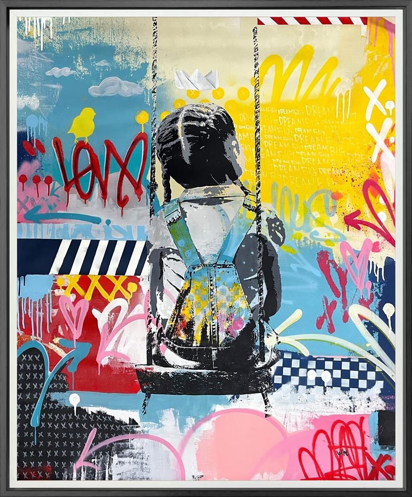 Bollee Patino - 'Sunshine Deluxe' - Framed Original Artwork