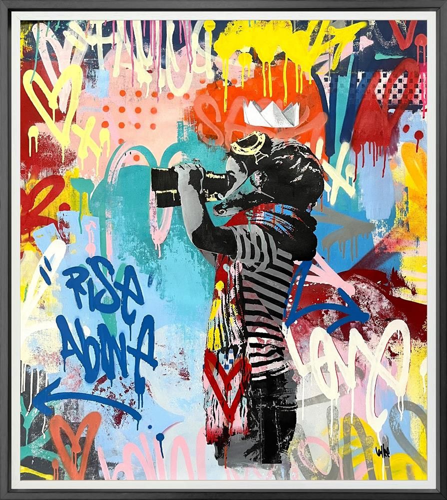 Bollee Patino - 'Weather The Storm' - Framed Original Artwork