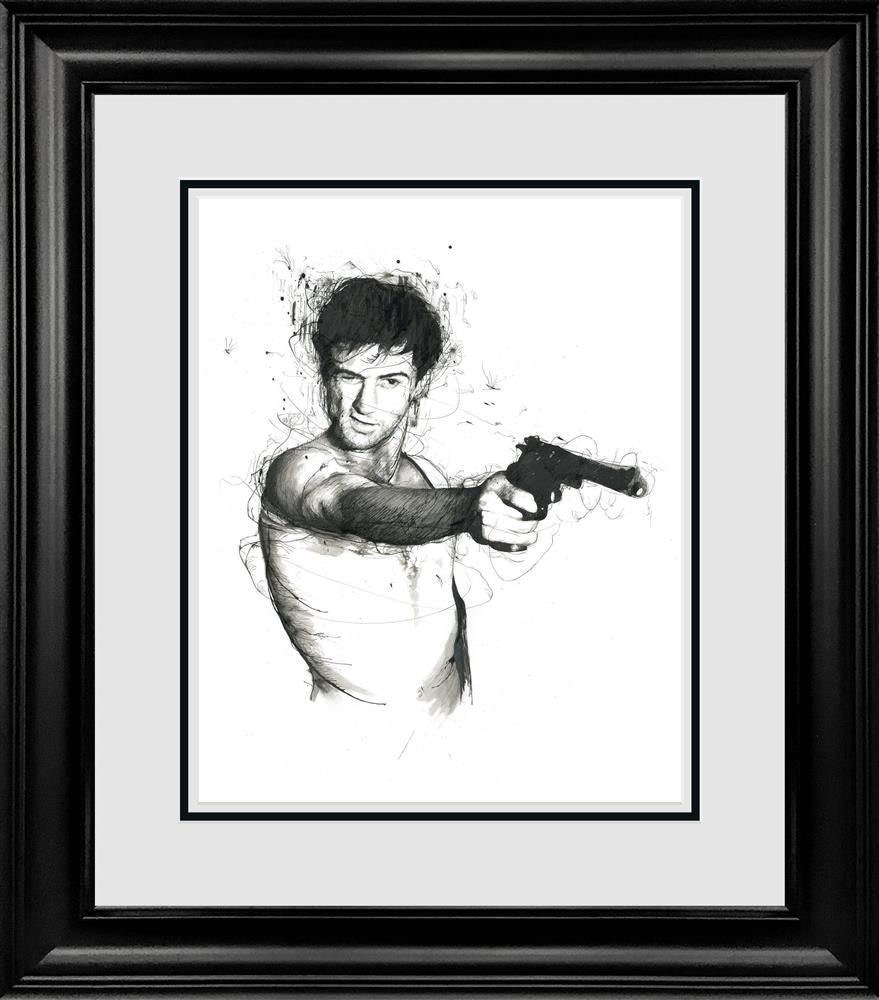 Scott Tetlow - 'Taxi Driver' - Framed Original Art
