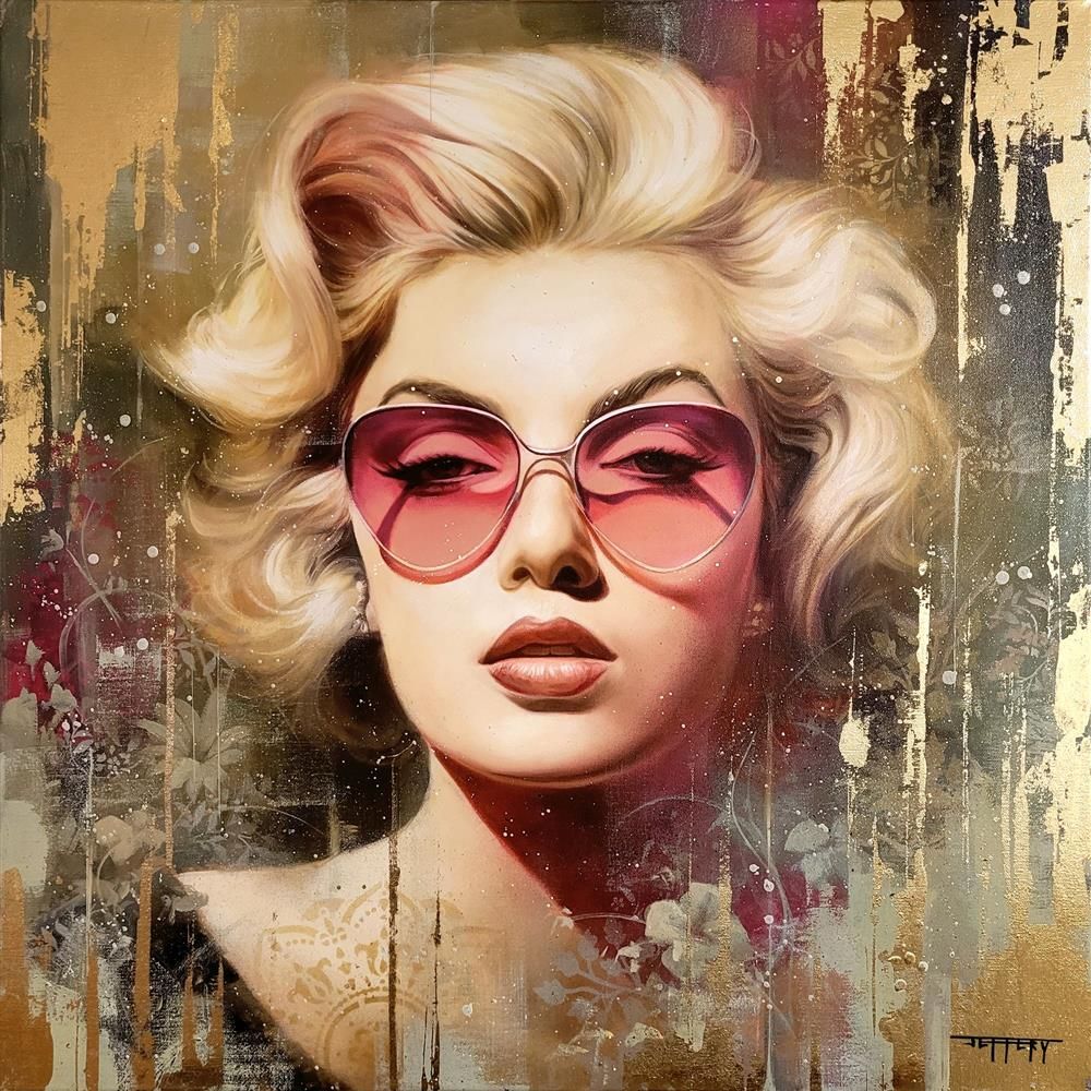 Ben Jeffery - 'A Vision In Pink' - Framed Studio Edition Canvas