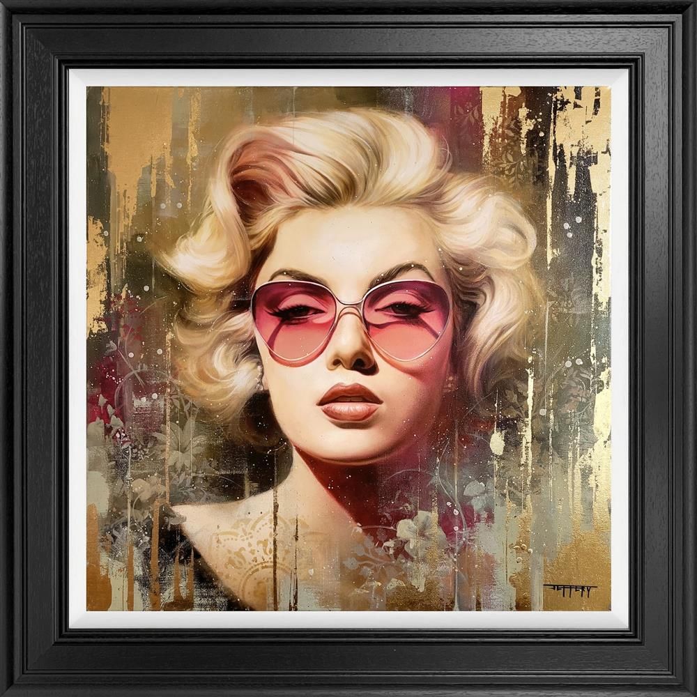 Ben Jeffery - 'A Vision In Pink' - Framed Studio Edition Canvas