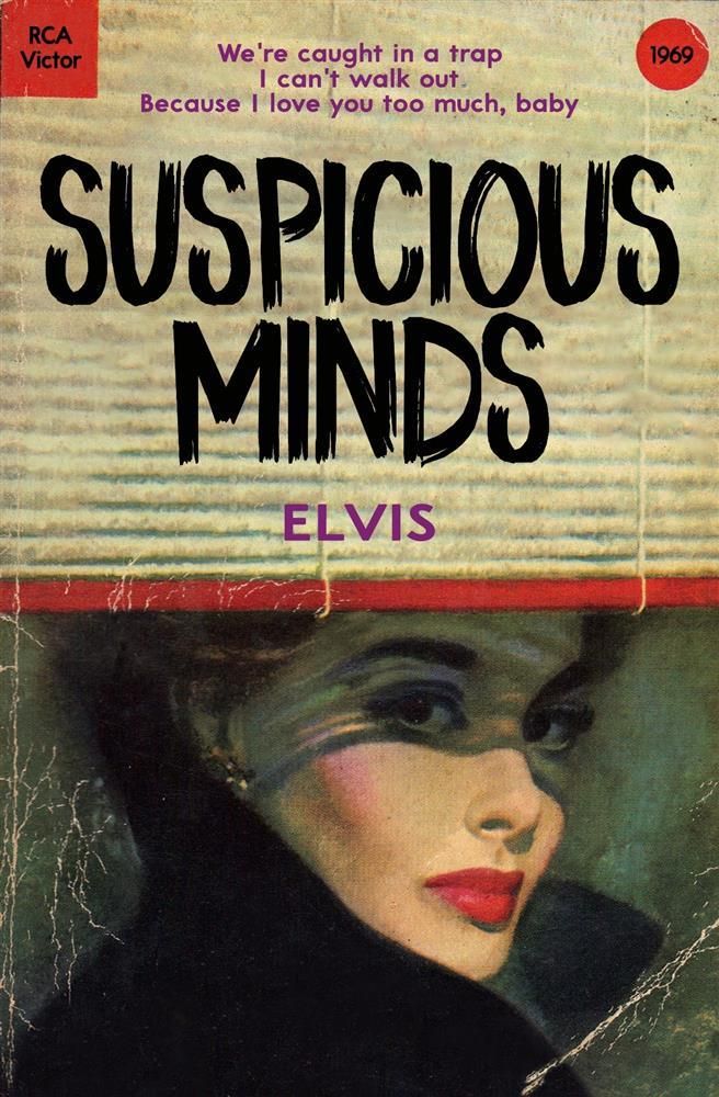 Linda Charles - 'Suspicious Minds' - Framed Original Artwork