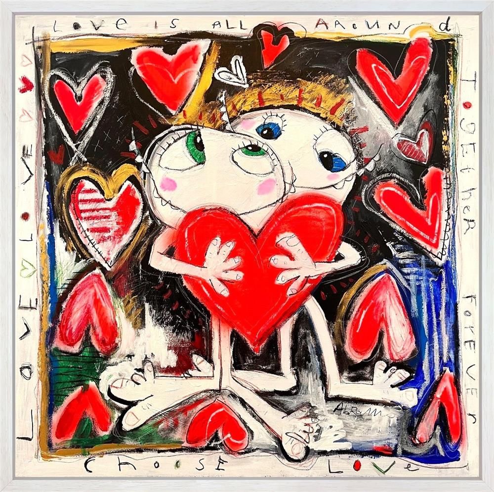 Michael Abrams - 'Together Forever' - Framed Original Art