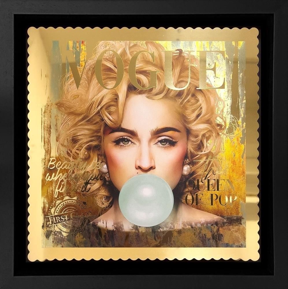 Sannib - 'Queen Of Pop - Golden Stamp Miniature' -  Limited Edition