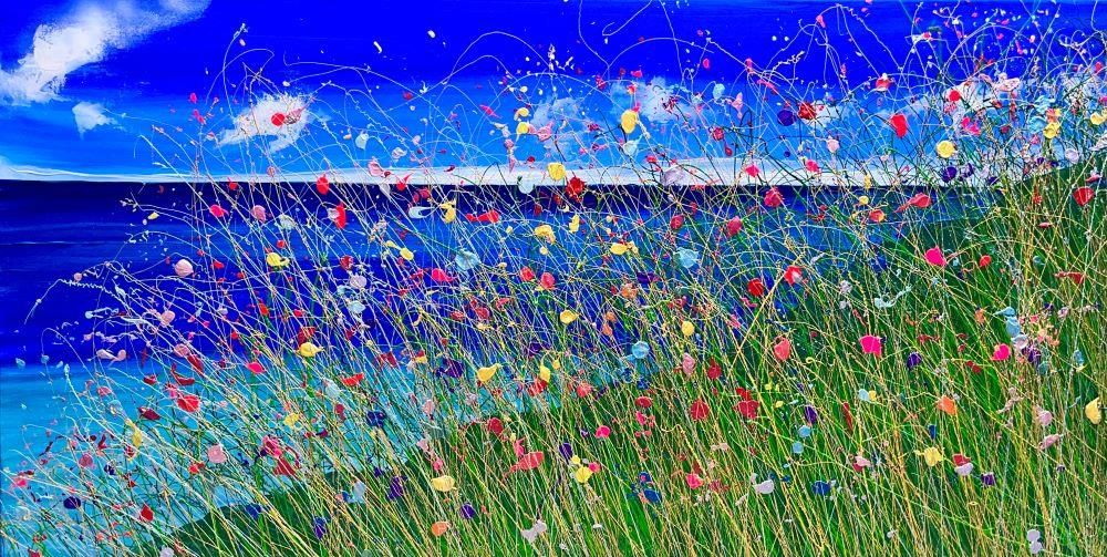 Lisa Pang - 'Escape With Me' - Framed Original Artwork