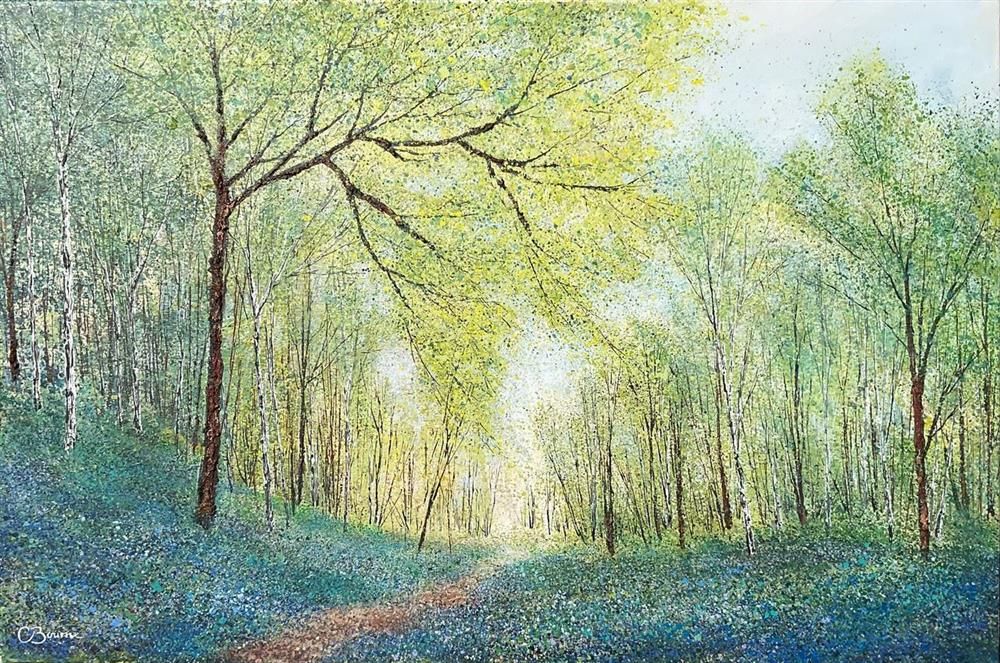 Chris Bourne - 'Full Of The Joy' - Framed Original Art