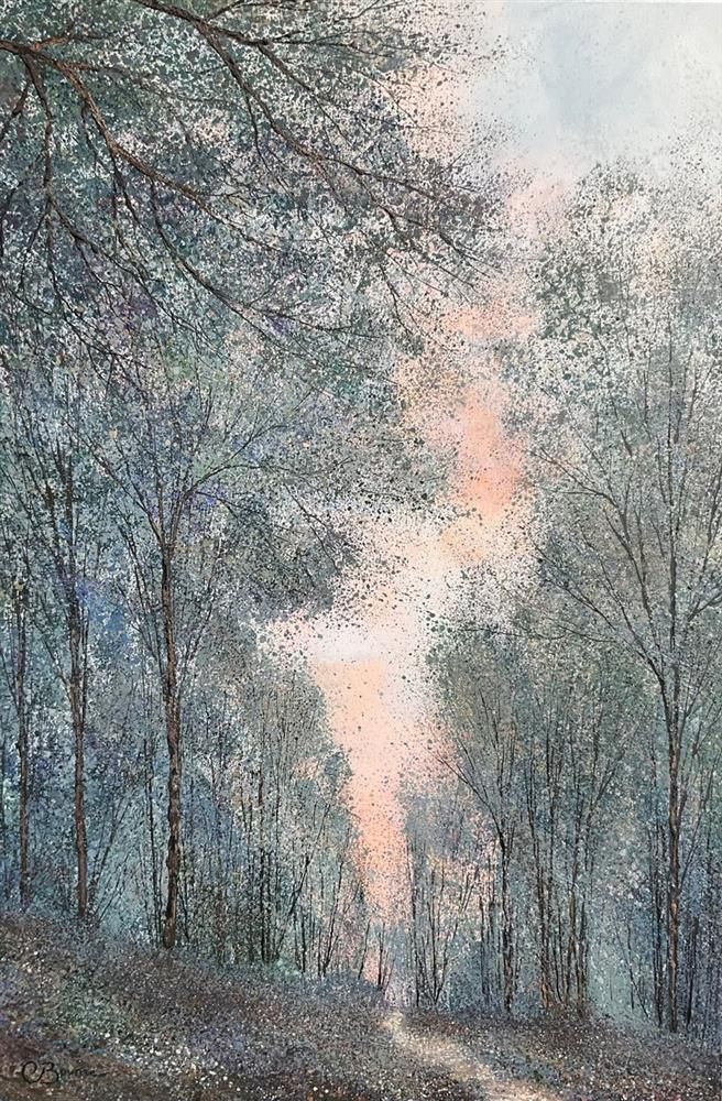 Chris Bourne - 'Late Evening Light' - Framed Original Art