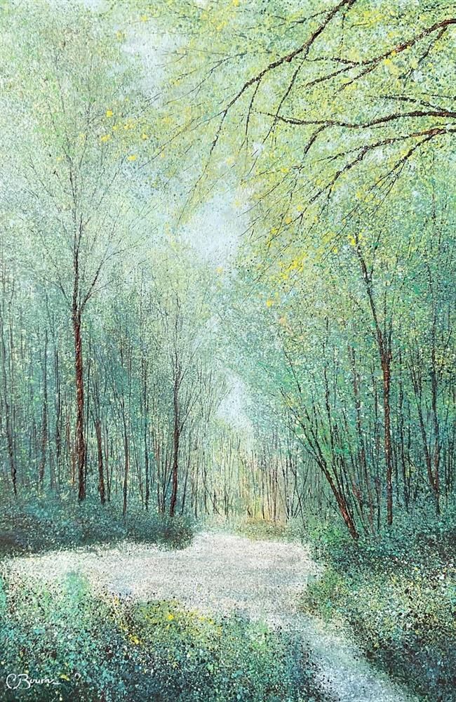 Chris Bourne - 'Meandering' - Framed Original Art